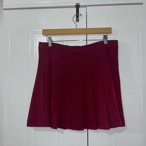 Maroon Skirt